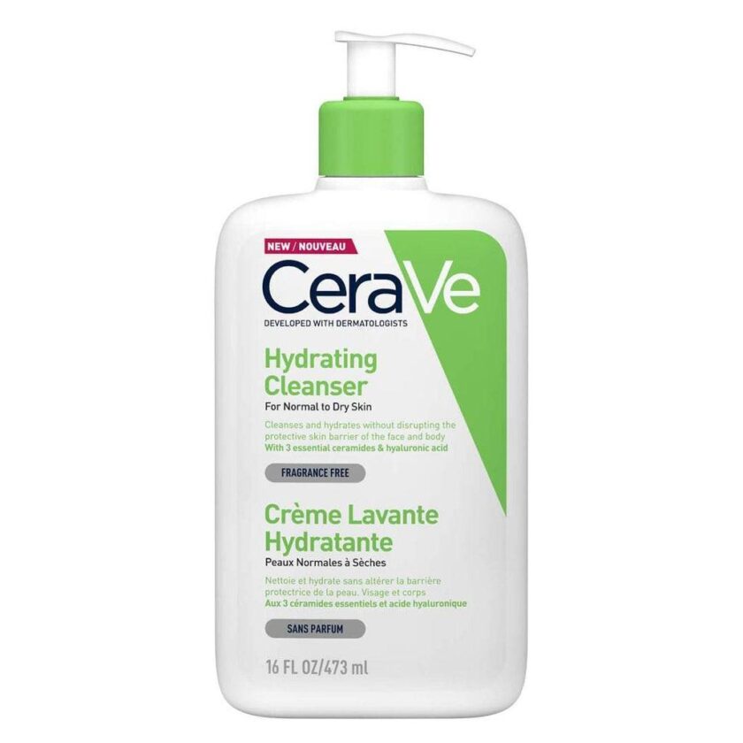 CeraVe Hydrating Cleanser 473ml bottle