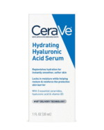 CeraVe Hydrating Hyaluronic Acid Serum packaging usa