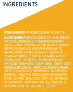 CeraVe Hydrating Mineral Sunscreen ingredients