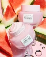 Glow Recipe Watermelon Glow Hyaluronic Facial Clay Pore-Tight Mask bottles