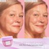 before after Glow Recipe Plum Plump Hyaluronic Cream