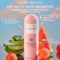 benefits of Glow Recipe Watermelon Glow Niacinamide Sunscreen SPF 50
