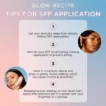 tips for applying Glow Recipe Watermelon Glow Niacinamide Sunscreen SPF 50