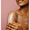 dark woman using Soap & Glory Clean On Me Body Wash