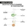 how to use Salicylic Acid Cleanser in your skin care routine