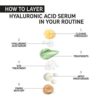 how to use The Inkey List Hyaluronic Acid Serum in your skin care routine