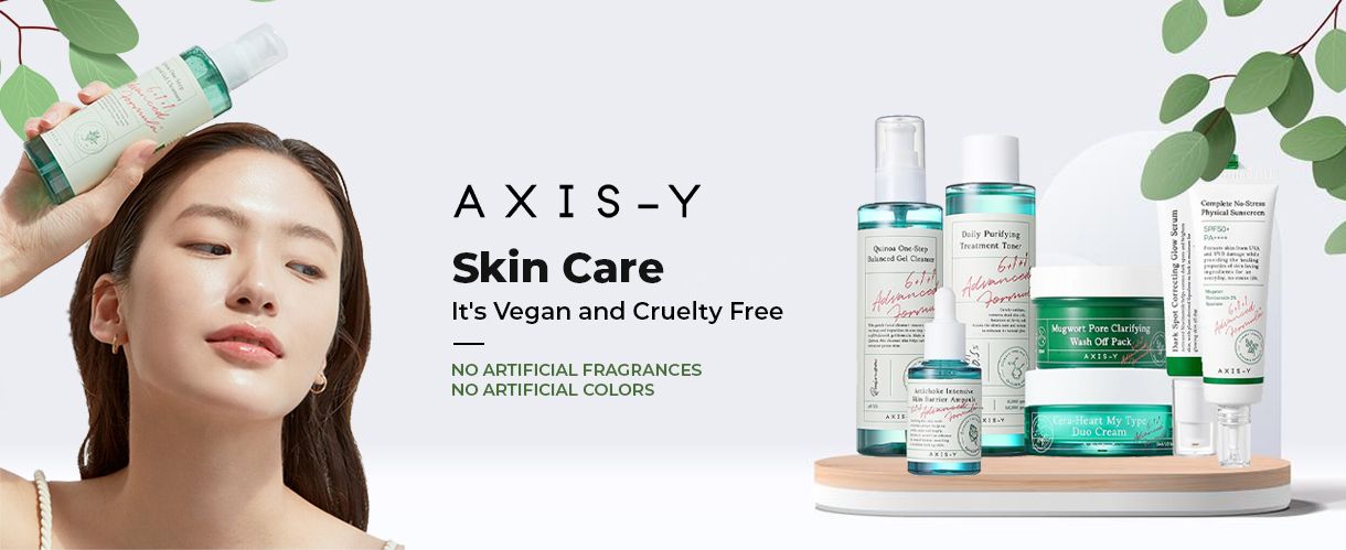 axis y skin care banner