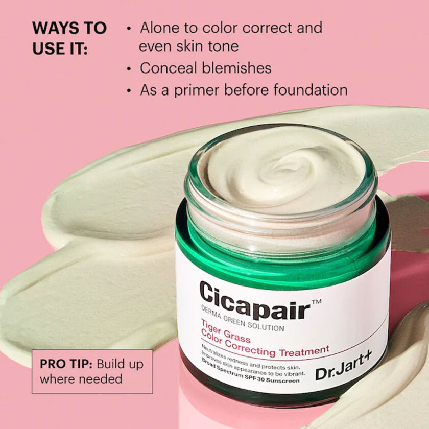Dr.jart – Cicapair Color Correcting treatment 50ml how to use in pakistan