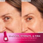 Glow Recipe Pomegranate Peptide Firming Serum before and after