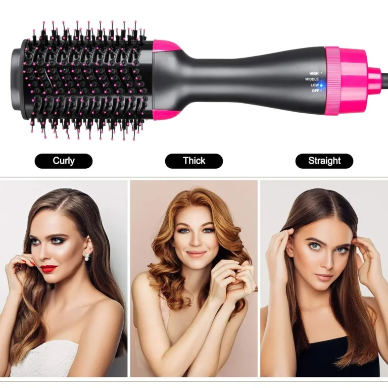 One Step Hot Air Brush Dryer And Straightener benefits in Pakistan