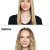 k18 leave-in molecule hair repair mask before and after