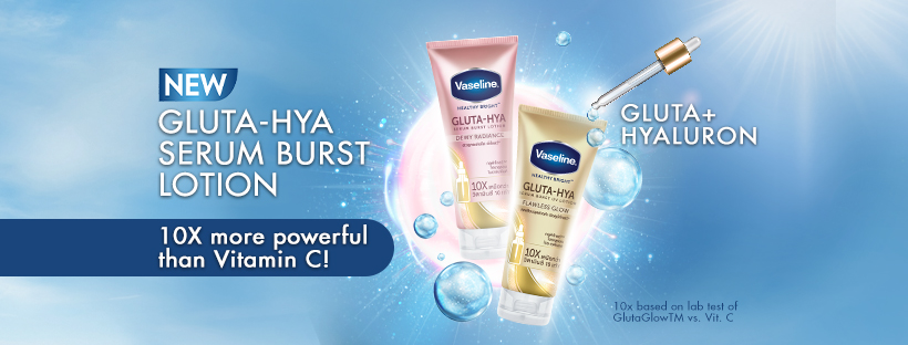 vaseline gluta hya banner in pakistan