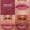 Sheglam Dynamatte Boom Long-lasting Matte Lipstick take action