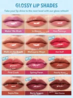 Sheglam Pout-Perfect Shine Lip Plumper shades