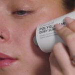 using The Inkey List Polyglutamic Acid Dewy Sunscreen SPF 30