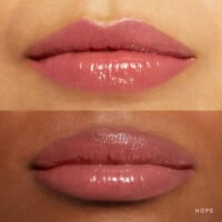 Rare Beauty Soft Pinch Tinted Lip Oil before and after results