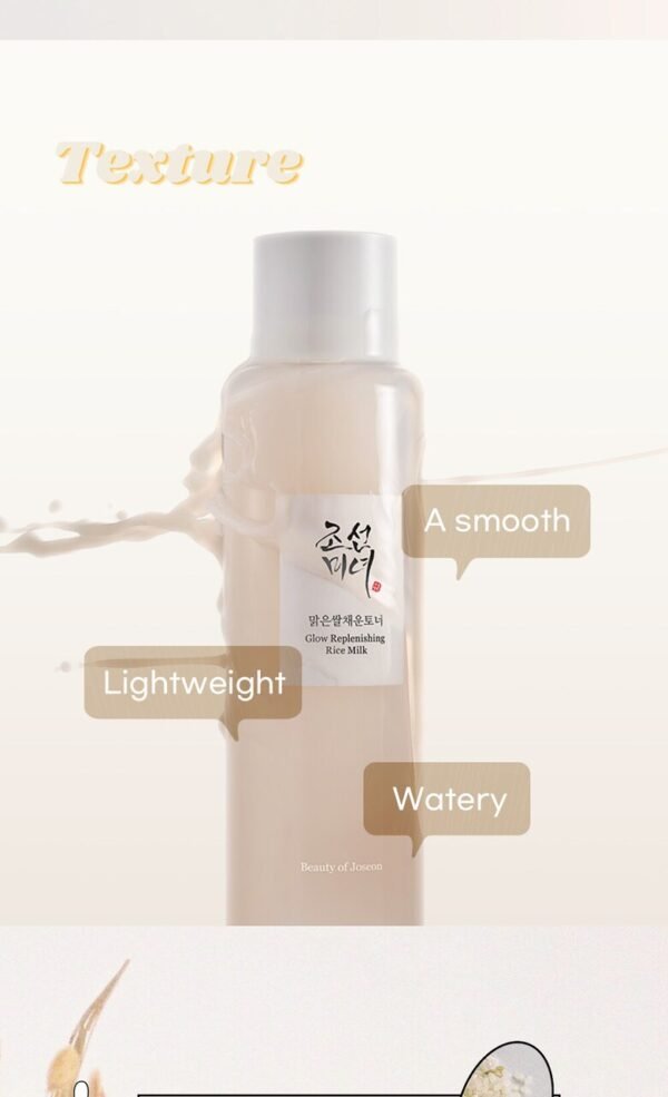 Beauty of Joseon – Glow Replenishing Rice Milk 150ml features