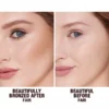 Charlotte Tilbury Beautiful Skin Sun-Kissed Glow Bronzer FairPale before after