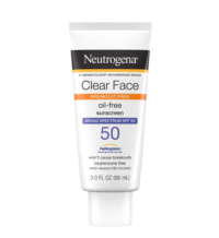 Neutrogena Clear Face Breakout Free Sunscreen SPF 50 in Pakistan
