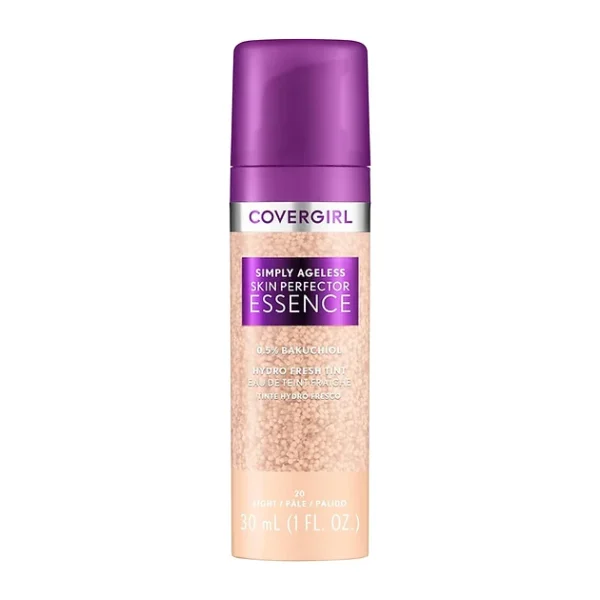 Covergirl - Simply Ageless Skin Perfector Essence Foundation 20 light in pakistan