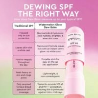 Glow Recipe Watermelon Glow Niacinamide Dew Balm Face Sunscreen Stick-SPF 45