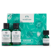 The Body Shop Clean & Gleam Tea Tree Skincare Gift Set in pakistan