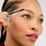 applying BENEFIT - 24-HR Brow Setter Clear Brow Gel