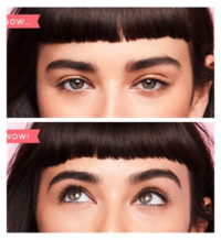 Benefit Badgal Bang! Volumising Mascara before after result