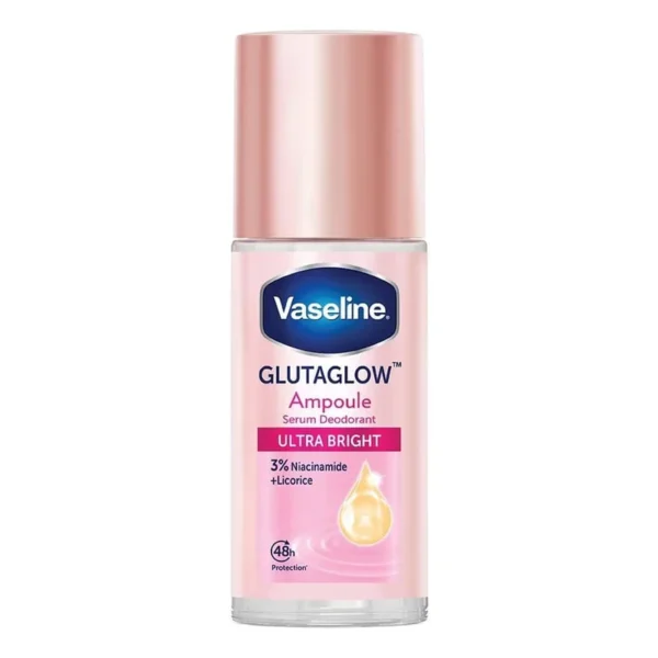 Vaseline Glutaglow Ampoule 3% Niacinamide Serum Roll-On Deodorant Ultra Bright in pakistan