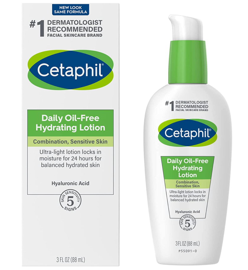 Cetaphil Daily Oil-Free Hydrating Lotion with box