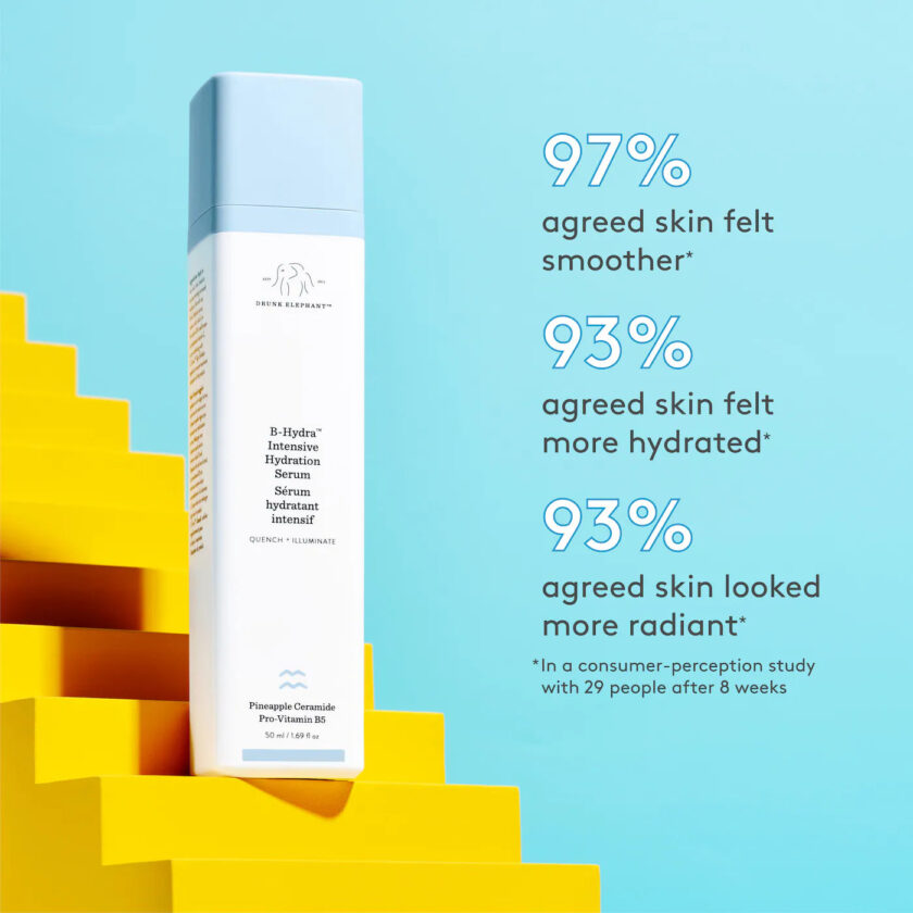 Drunk Elephant B-Hydra™ Intensive Hydration Serum results