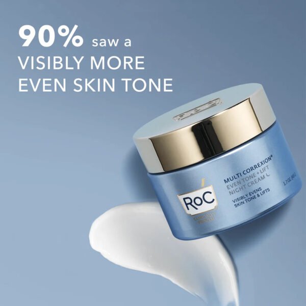 RoC Multi Correxion® Even Tone + Lift Night Cream benefits