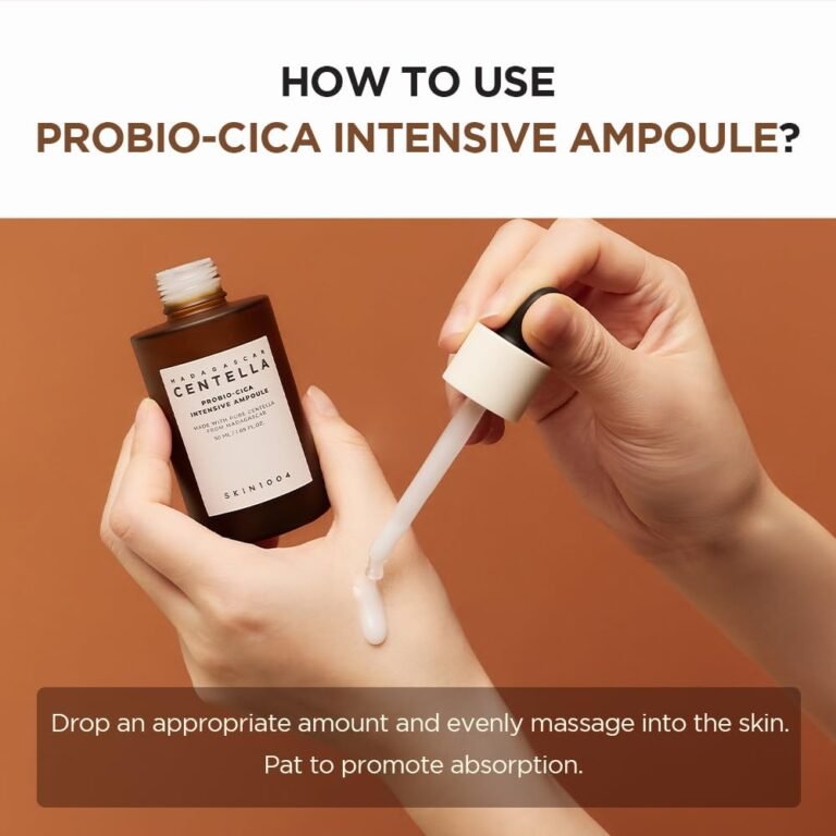 Skin1004 Madagascar Centella Probio Cica Intensive Ampoule how to use