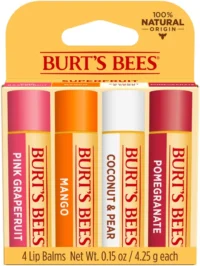 Burts bees Superfruit Lip Balm 4-Pack in pakistan