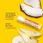 burts bees coconut and pear lip balm in pakistan