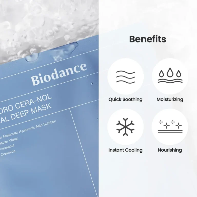 Biodance - Hydro Cera-Nol Real Deep Mask benefits