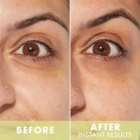Huda Beauty- Wishful Eye Lift & Contour 1% Bakuchiol & Peptide Serum before after