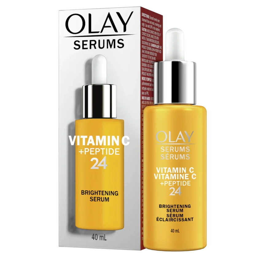 Olay Vitamin C + Peptide 24 Face Serum box