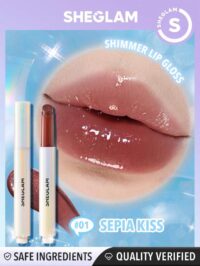 SHEGLAM SHIMMER Pout-Perfect Shimmer Lip Plumper sepia kiss in pakistan