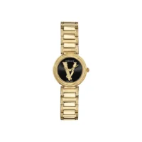 Versace Virtus Mini Duo Gold Stainless Steel Quartz Watch in pakistan