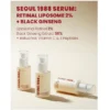 KSecret - Seoul 1988 Serum Retinal Liposome 2% + Black Ginseng benefits