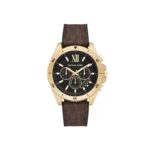 Michael Kors Men's Brecken Stainless Steel Chronograph Multicolor Dial 45mm Watch in Pakistan