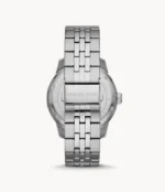 Michael Kors Men's Stainless Steel Blue Dial 44mm Watch back