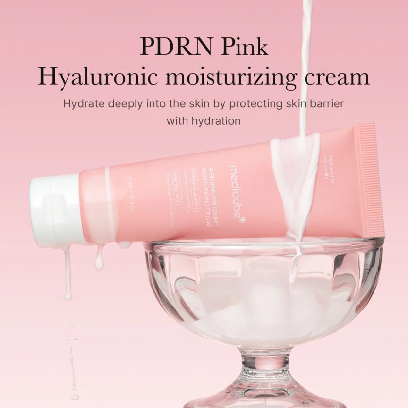 Medicube PDRN Pink Hyaluronic Moisturizing Cream 50ml - Image 2