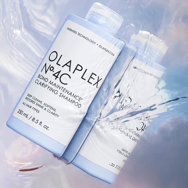 Olaplex No.4C Bond Maintenance Clarifying Shampoo 250ml bottle available at Glamit.pk