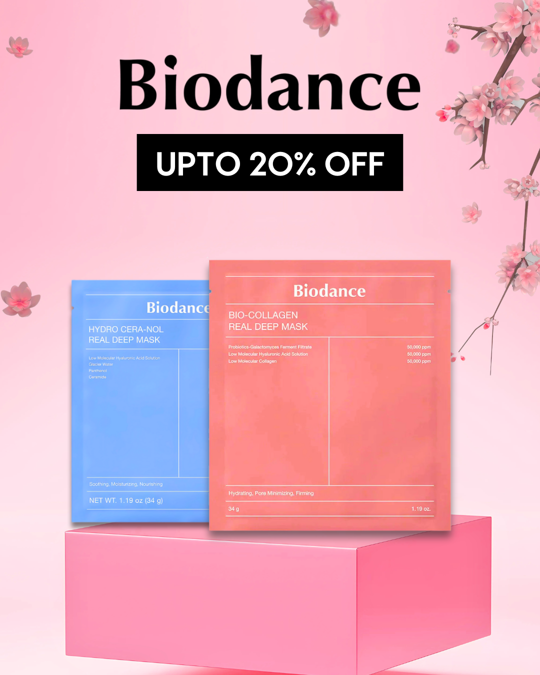 Biodance discount banner