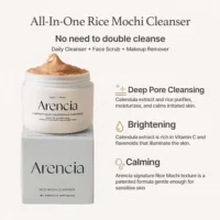 ARENCIA Rice Mucin Cleanser benefits