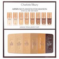 CHARLOTTE TILBURY Airbrush Flawless Foundation 6 Color Samples Card New