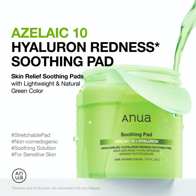 Anua Azelaic 10 Hyaluron Redness Soothing Pad in pakistan
