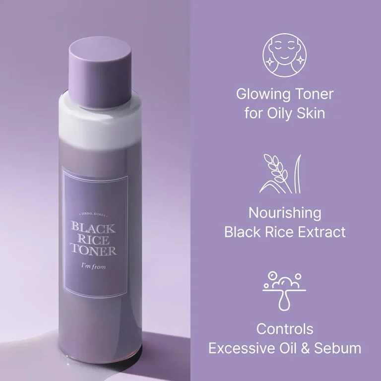 I'm From Black Rice Toner 150ml benefits